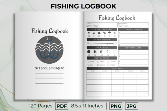 Capturing Your Fishing Stories: The Value of a Fishing Logbook KDP Interior
