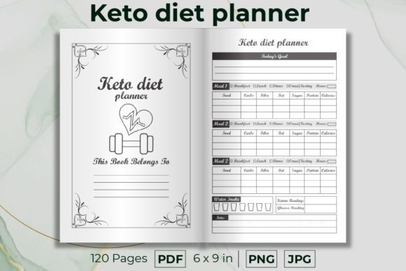 Keto Diet Planner: A Ready-to-Publish Design Asset