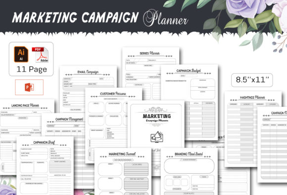 Marketing Campaign Planner – KDP Sheet: Your Campaign Blueprint