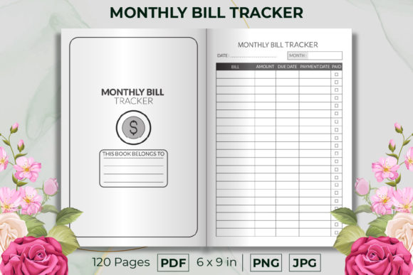 Master Your Finances with a Monthly Bill Tracker Log Book