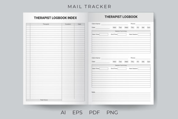 Streamline Your Therapy Practice with a Professional Log Book