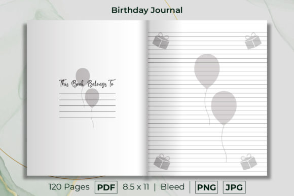The Birthday Line Journal Notebook V7: A Toolkit for Organizing Life