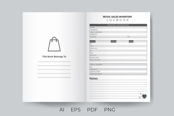 The Retail Sales Inventory Log Book V4: Your Business Control Hub