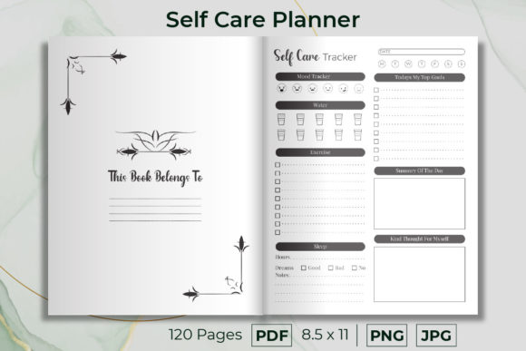 The Strategic Value of a Self Care Planner KDP Interior V12 for Modern Professionals
