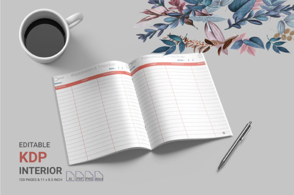 Understanding the Editable Password Tracker 120 Pages KDP for Modern Digital Organization