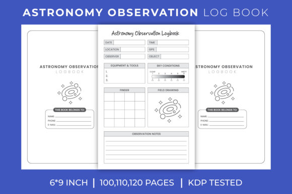 Your Essential Astronomy Observation Logbook for KDP