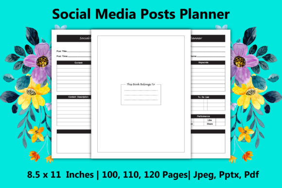 Your Social Media Blueprint: A Planner Designed for KDP Success